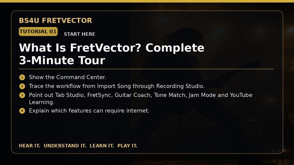 What Is FretVector? Complete 3-Minute Tour